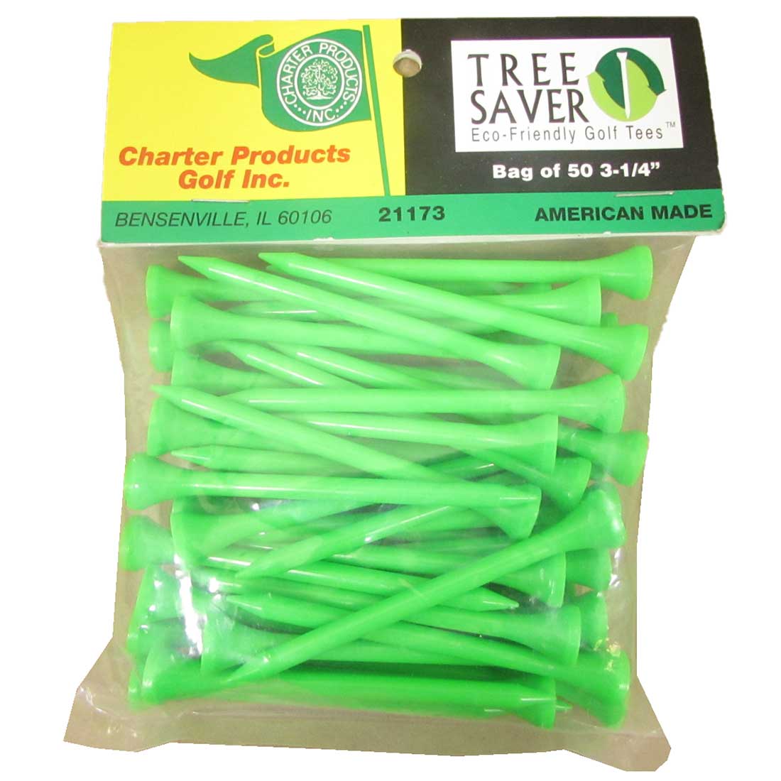 Charter Tree Saver Eco-Friendly 3 1/4 Inch Golf Tees