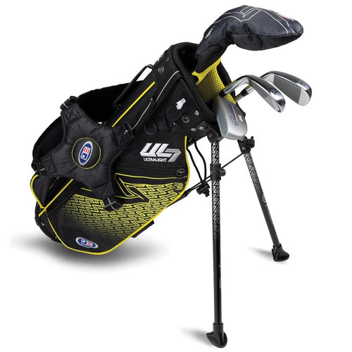 US Kids Golf Juniors UL7-42 4-Piece Complete Set Black/Yellow