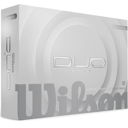 Wilson DUO Soft White Personalized Golf Balls