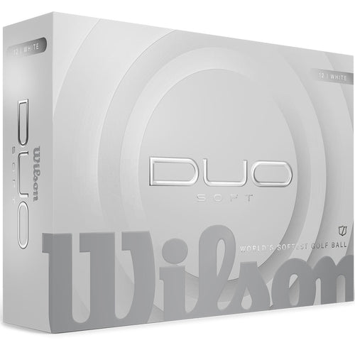 Wilson DUO Soft White Personalized Golf Balls