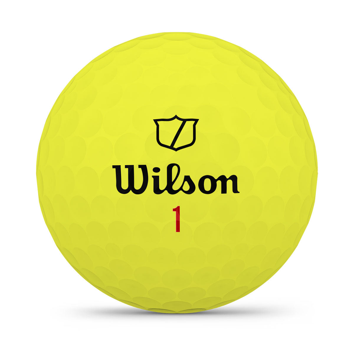 Wilson Staff Model X Yellow Personalized Golf Balls