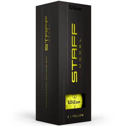 Wilson Staff Model Yellow Personalized Golf Balls