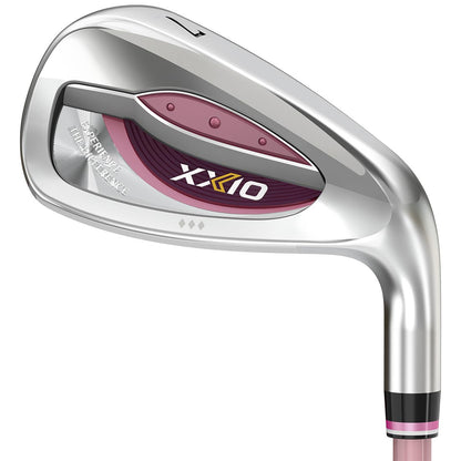 XXIO Women's 13 10-Piece Complete Set White/Bordeaux