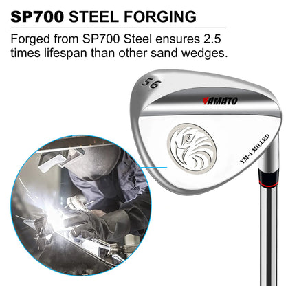Yamato Eagle Wedges Set-Maximum Spin,Tour-Level Performance & Premium Finishes