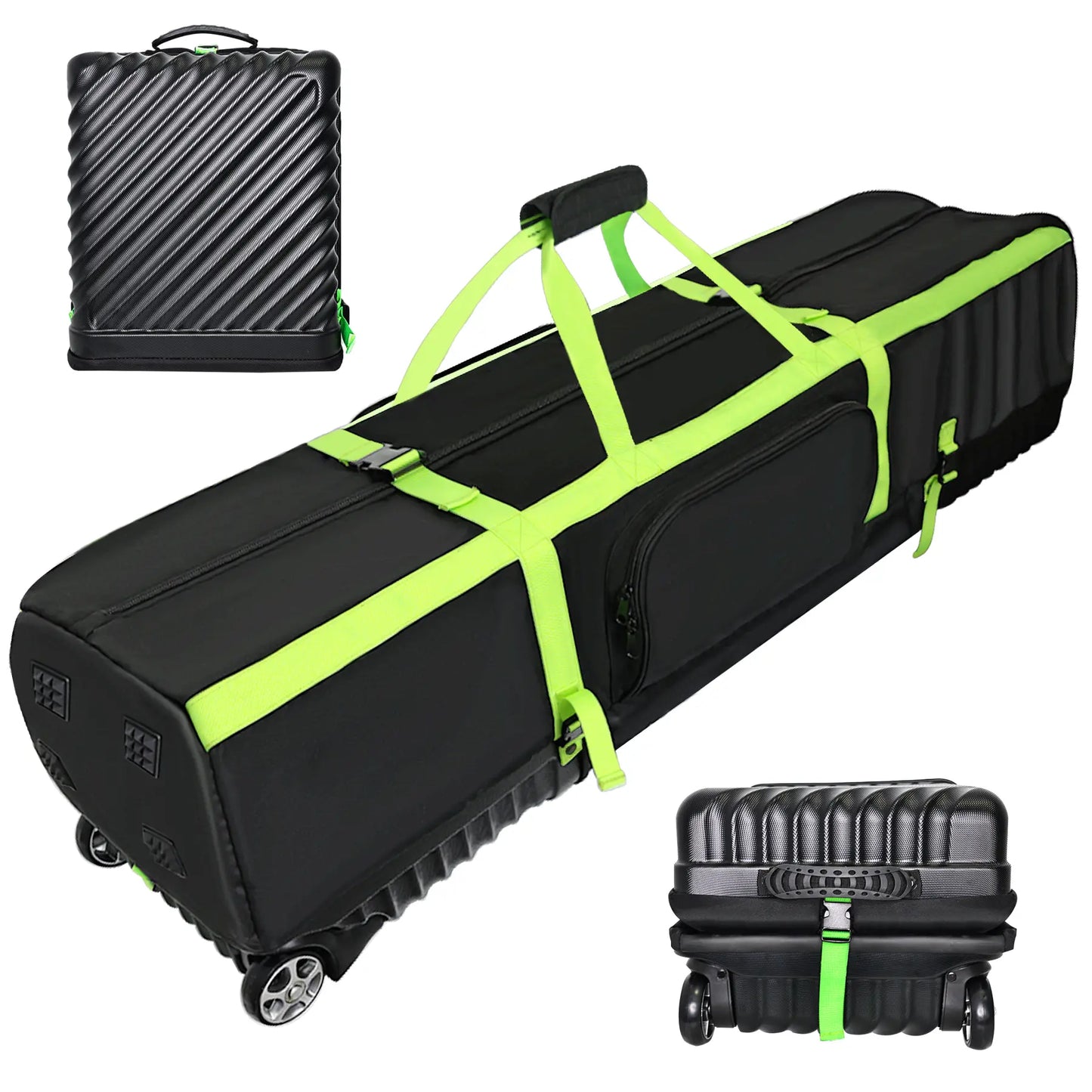 Yamato Foldable Golf Travel Hard Case – Lightweight & TSA Approved