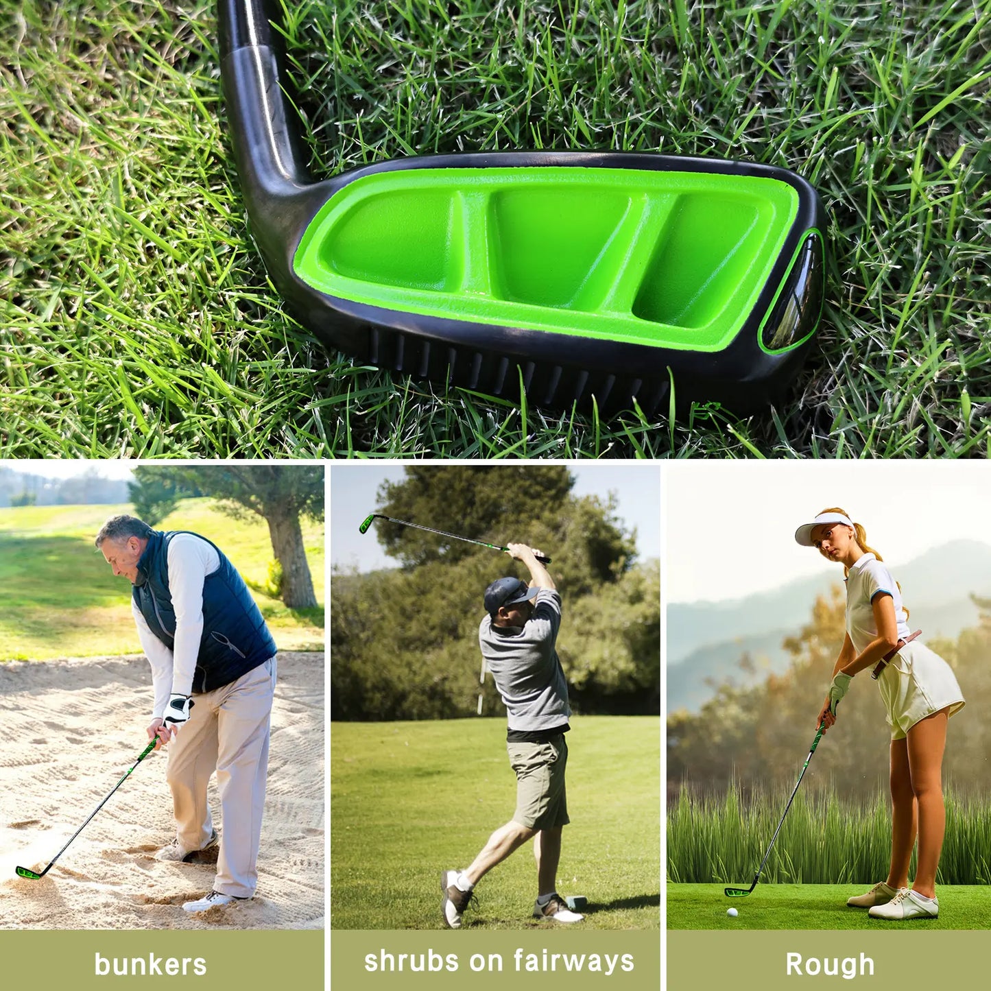 Yamato Golf Chipper Green  for Men & Women – Improve Short Game