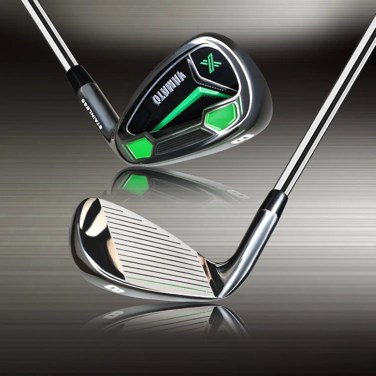 Yamato Golf Iron Club Single – No.5 6 7 8 9 – Stainless/Carbon Shaft – Right Handed – Men's Golf Irons