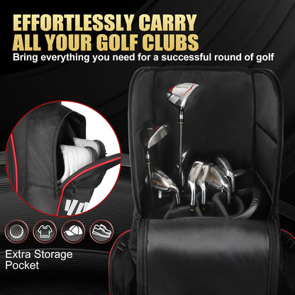 Yamato Golf Travel Bag GTB01 – Padded Rolling Cover for Clubs