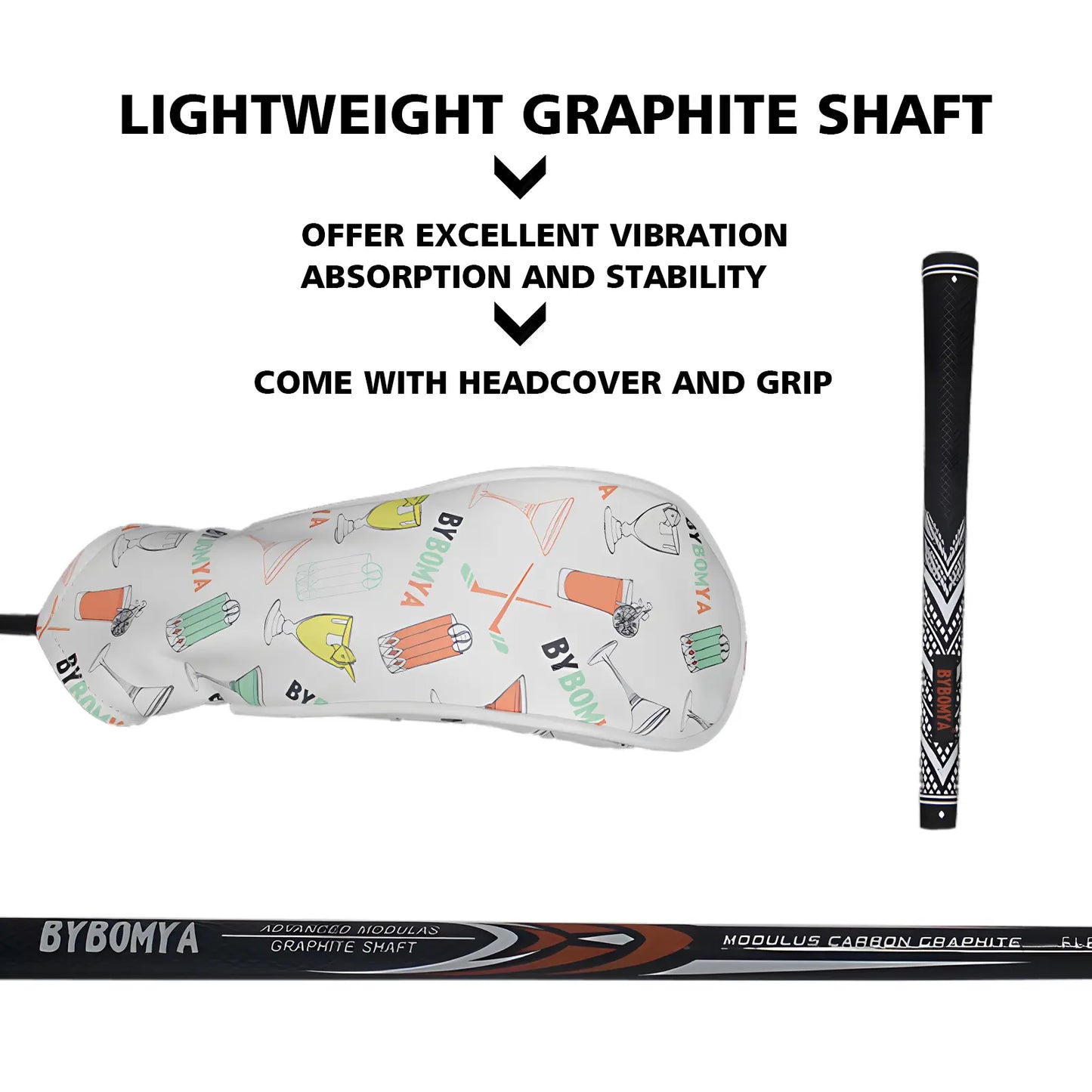 Yamato Hybrid Golf Club for Men – High Launch & Forgiveness