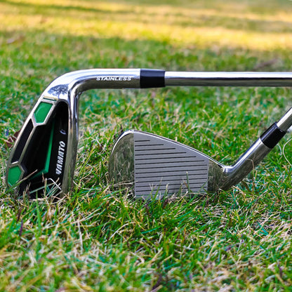 Yamato Golf Iron Set – 6 Piece Right Hand Irons (No.5–9 + P) – Stainless or Carbon Shaft – Men's Cavity Back Clubs