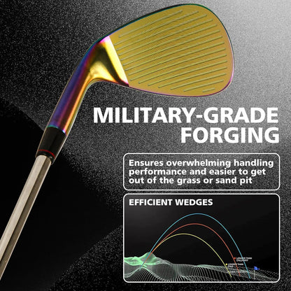 Yamato Rainbow Golf Wedge – Full Face Milled Spin & Style Performer