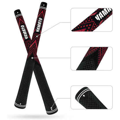 Yamato Red Golf Grips 13-Pack – Tour-Level Control & Bold Style