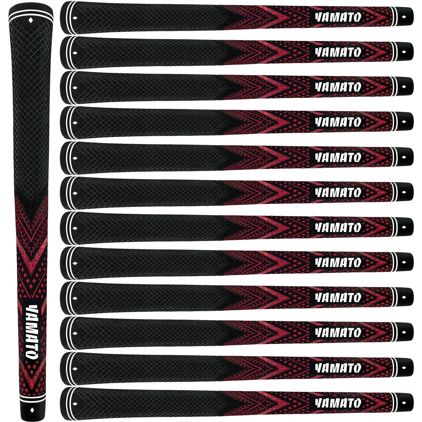 Yamato Red Golf Grips 13-Pack – Tour-Level Control & Bold Style