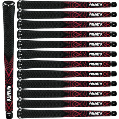 Yamato Red Golf Grips 13-Pack – Tour-Level Control & Bold Style