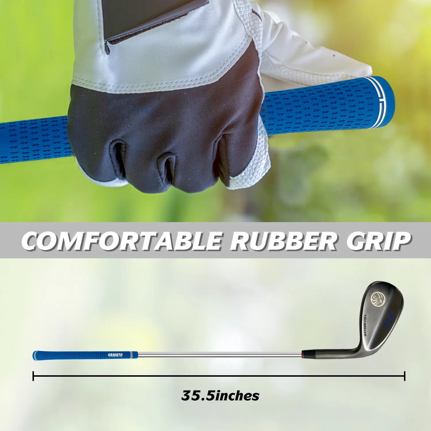Yamato Golf Wedge – Forged Carbon Steel, Precision Control (50-60°)