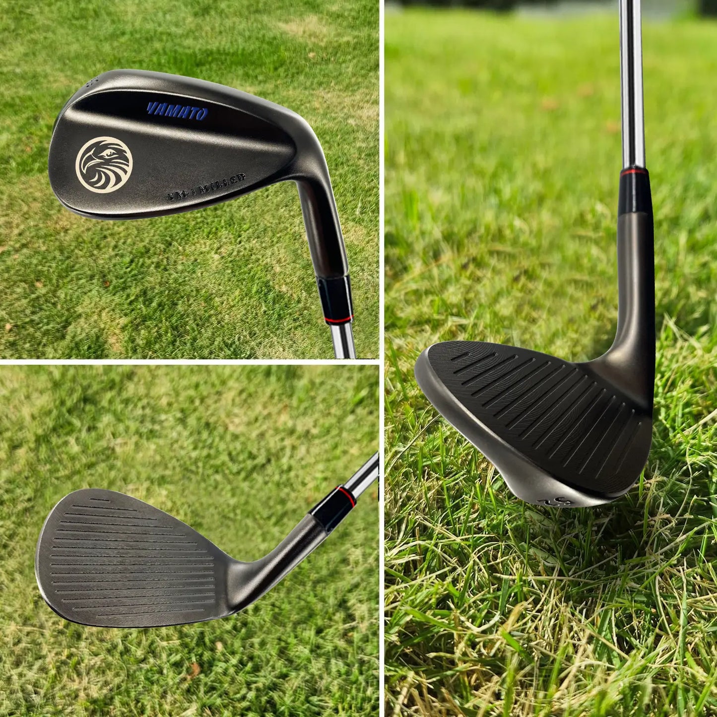 Yamato 3-Piece Golf Wedge Set – Forged Carbon Steel, Versatile Control