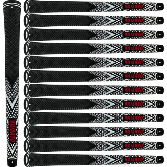 Yamato White Golf Grips 13-Pack – Clean Look, All-Weather Control
