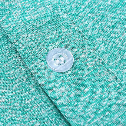 Yamato Men’s Slim-Fit Golf Polo – Turquoise, Quick-Dry, Performance Fit